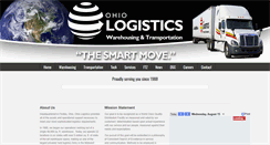 Desktop Screenshot of ohiologistics.com